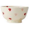 Cream Love Bowl Plate Simple Rice Salad Bowl Combination Series Underglaze Color High Temperature Resistant Ceramic Tableware