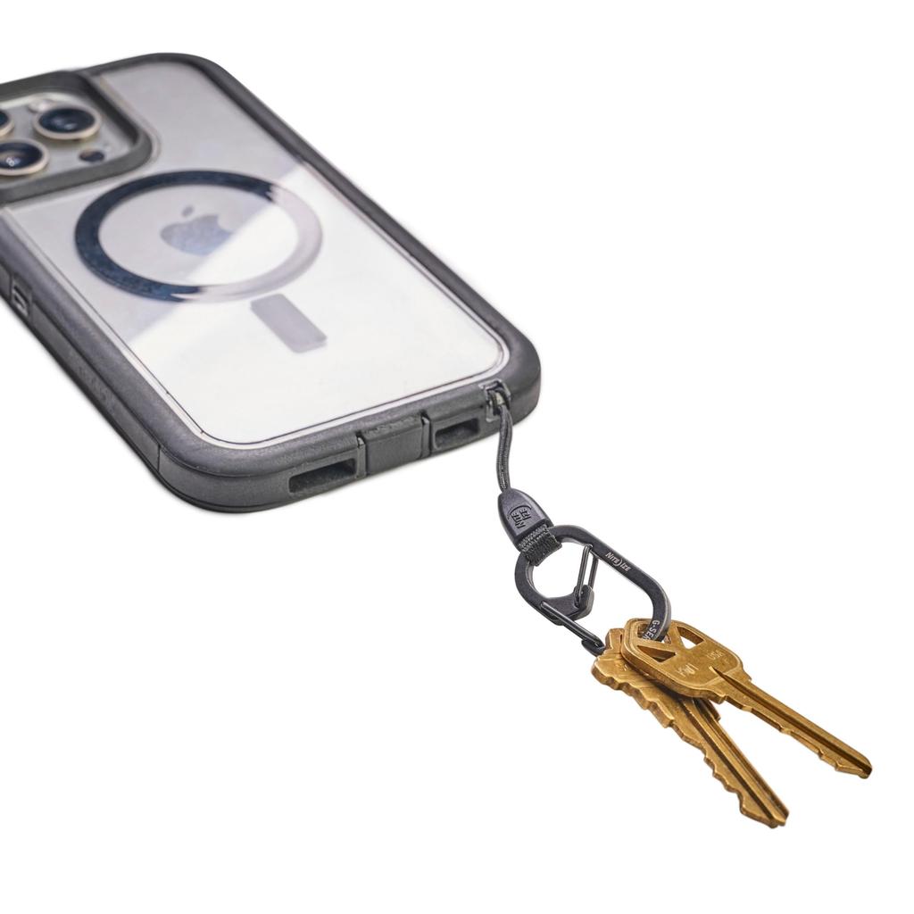 Nite Ize G Carabiner Mini Strap Black #1 (2 pieces)
