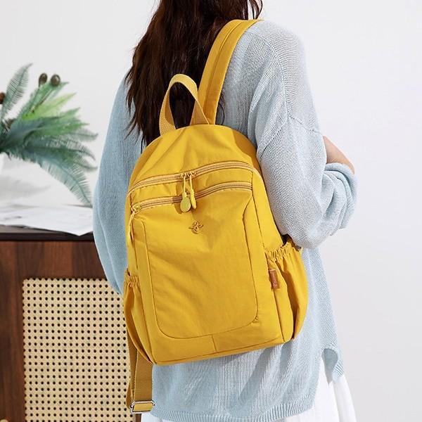 Schoolbag1011 New Korean Version of Fashion Backpack for Leisure Travel Large Capacity Lightweight Women's Backpack