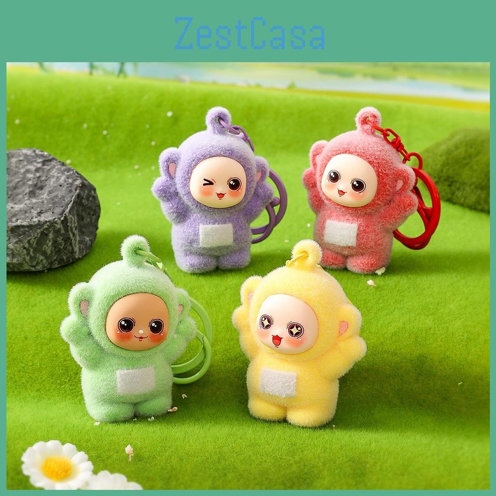 Winky Teletubbies Tinky Dipsy Kreslená postavička Hromádkový povlak Přívěsek na klíče Přívěsek