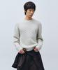 INTEMPOMOOD Croffle Round Neck Knit_Ivory