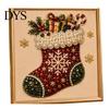 Kit de Arte de Perlas Artificiales para Principiantes, Kit de Pintura de Navidad, Proyecto Creativo de Manualidades de Invierno 3D DIY para Adultos, Festivo