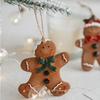 Christmas Resin Gingerbread Man Pendant