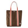Bolsa Tote Hanpu Kobo Grande Lona LINE 3J45 Bege [Tamanho A4, Capacidade, Tote, Tote, Lona] (Castanho)