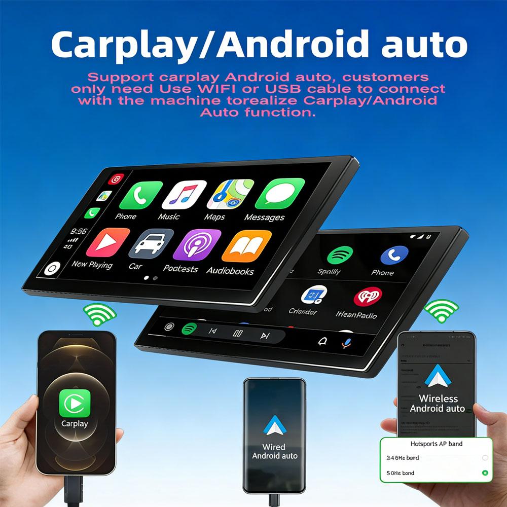 Pour Nissan March 3 K12 2002 - 2010 Autoradio Android 17 Carplay Auto Lecteur Multimédia Écran Navigation 4G GPS 2 Din