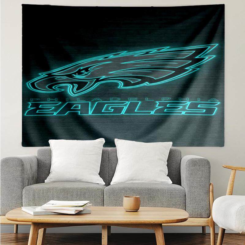 Philadelphia Eagles Tapestry Hanging for Bedroom,Livingroom, Playroom,Decor Art Room Wall Tapestry Holiday and Birthday Gifts