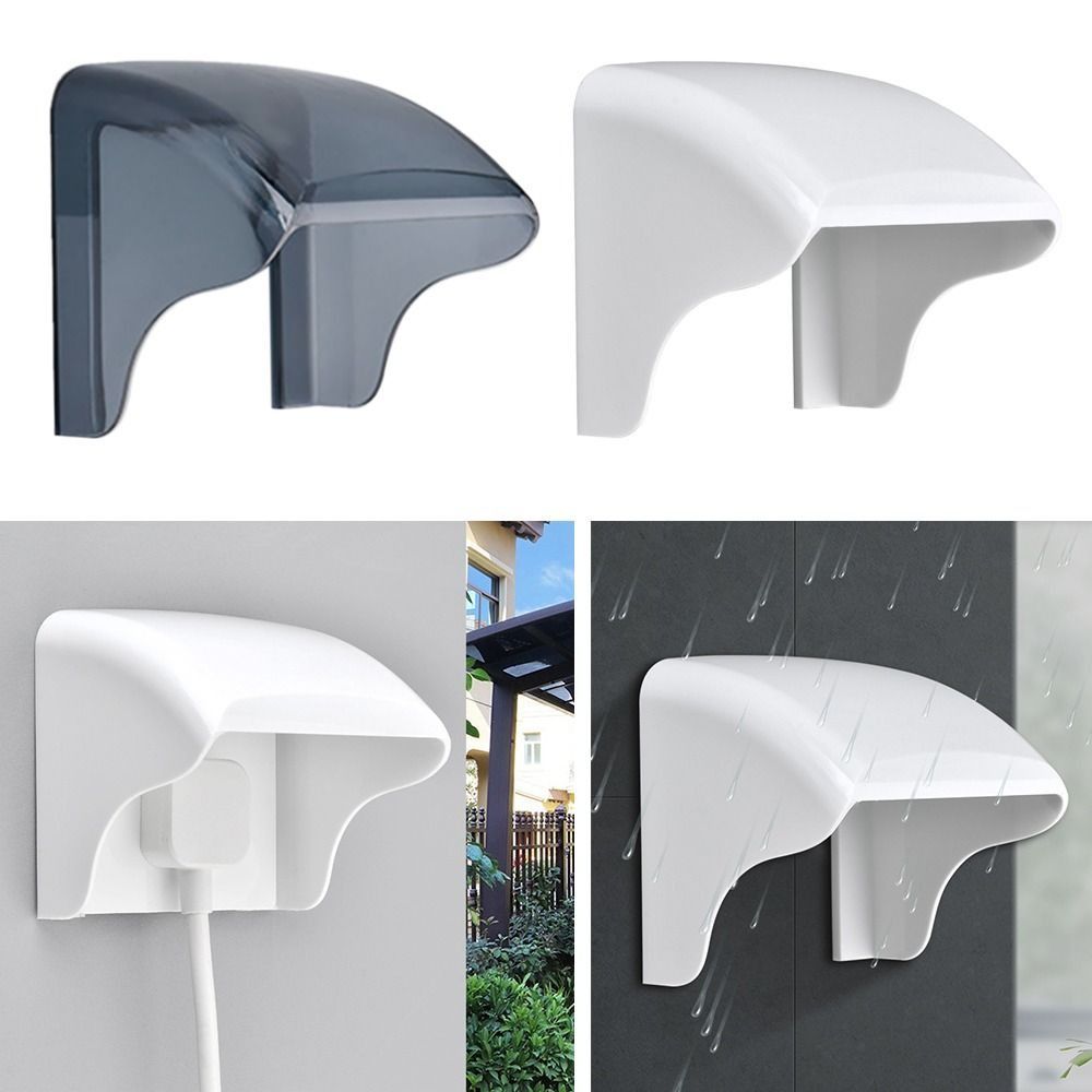 

86 Type Socket Protection Cover Square Socket Waterproof Box Rainproof Cover Home серый