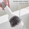 Soap Dispensing Dish Brush Long Handle Adjustable Heavy Duty Scrubber for Kitchen Pot Pan Dishwashing Use