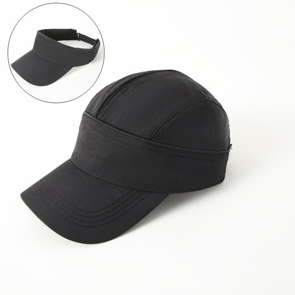 

Знімна кепка з сонцезахисним козирком подвійного використання Регульована верхня надувна кепка Повсякденна бейсболка унісекс