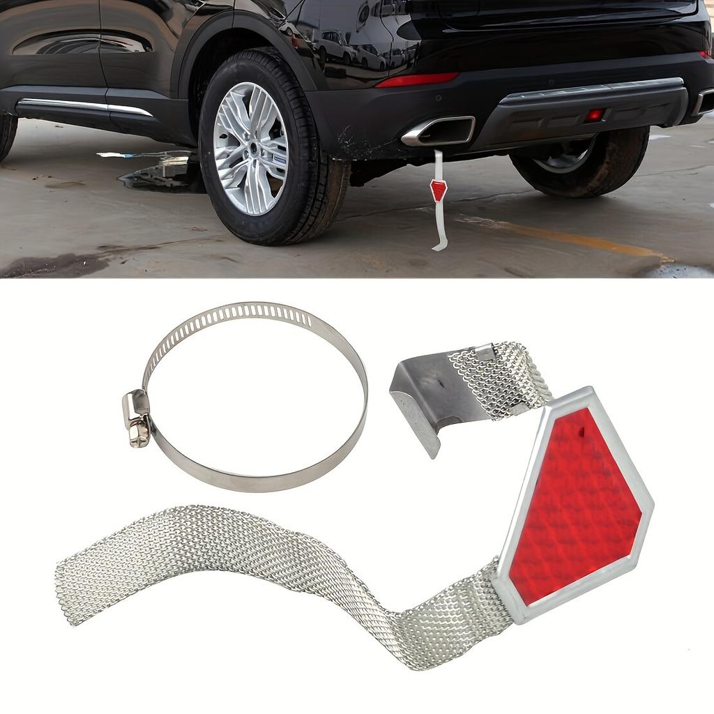 Car Anti Static Strip for Vehicle Safe Driving Eliminate Static Electricity with Reflective Piece