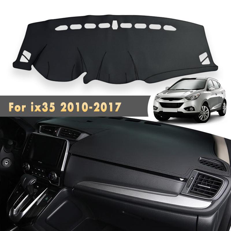 Auto Armaturenbrett Abdeckungen Für Hyundai IX35 2017 2016 2015 2014 2013 2012 2011 2010 Auto Matte Teil Sonnenschutz trume Panel Zubehör