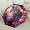 Unicorn Cosmic Spiral Automatic Umbrella Sturdy 8-Rib Shaft Sturdy Construction All-Season Travel Outdoor Accessory