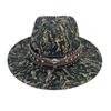 European, American and Western Cowboy Hat Retro Bull Head Accessories Ethnic Style Jazz Hat Men's and Women's Versatile Cowboy Top Hat