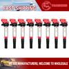 8PCS FOR BMW 5 6 7 8 X5 X6 X7 M POWER N62 N63 S63 4.0 4.0T 4.4T 4.8 V8 Ignition Coil UF667 12137559842 12137594596 12138616153