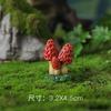 Nordic Style Resin Mini Figurines Set - Gnome Mushroom Frog Terrarium Decor Desktop Garden Ornament