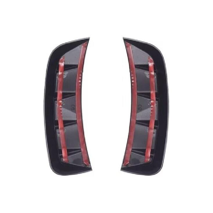 2pcs Carbon Fiber Car Side Fender Vent Air Wing Cover Trim Exterior Accessories