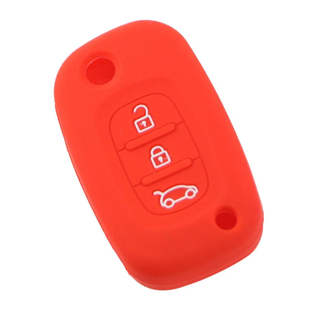 Silicone Car Key Cover for LADA Vesta Granta XRay Kalina Priora Sedan Sport for Renault Fluence Clio Megane Remote Case