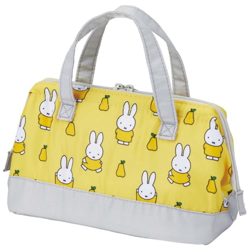 Skater Lunch Bag, Insulated, Clasp Closure, Women's, Miffy, 21, KGA1-A