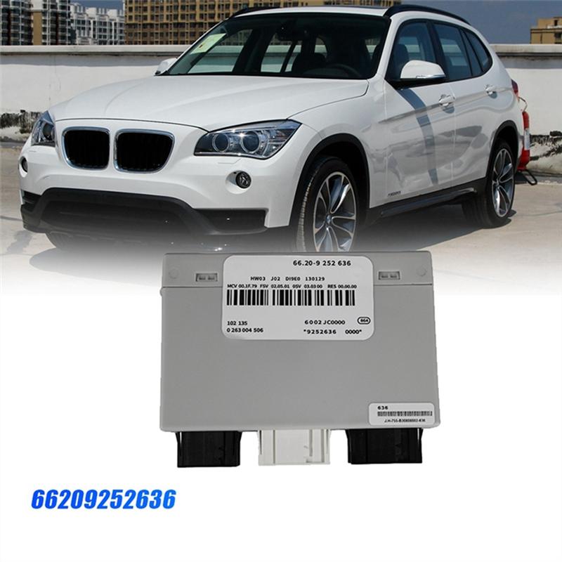 Bil PDCParkeringsavstandskontrollenhet 66209252636 For BMW X1 E84 2008-2015 3-plugg Høy versjon Parkeringsmodul 66209 252 636