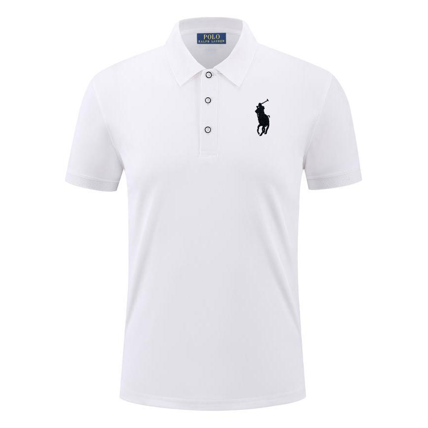 Polo Ralph Lauren Letní nové Pony Vyšívané Neformální Sportovní Polo Tričko, Odvádějící Pot a Absorpční Vlhkost Čisté