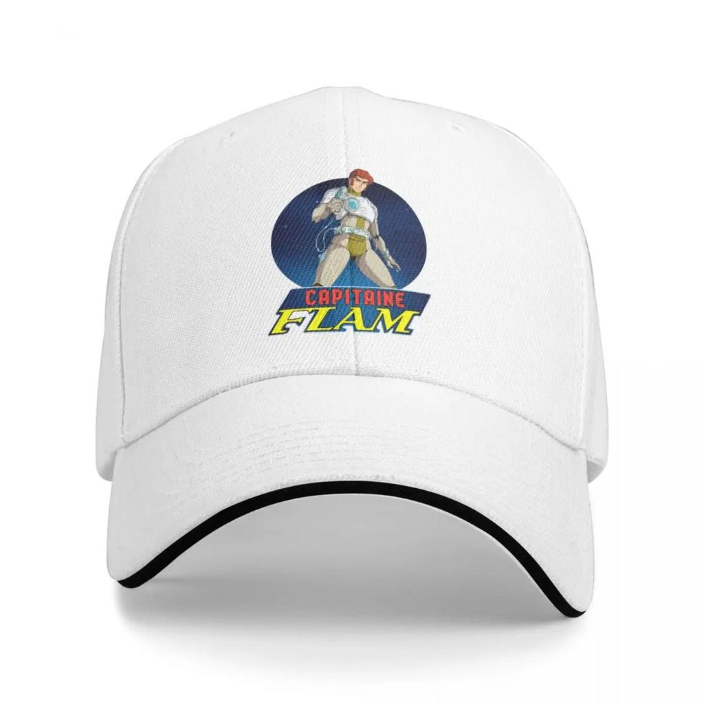 Baseball Caps Captain Future Capitaine Flam Anime Customized Outdoor Unisex Spring Caps