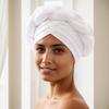 African Turban Cap Headdress Women Headtie Hat Hair Accessories Arab Wrapped Muslim Hijab