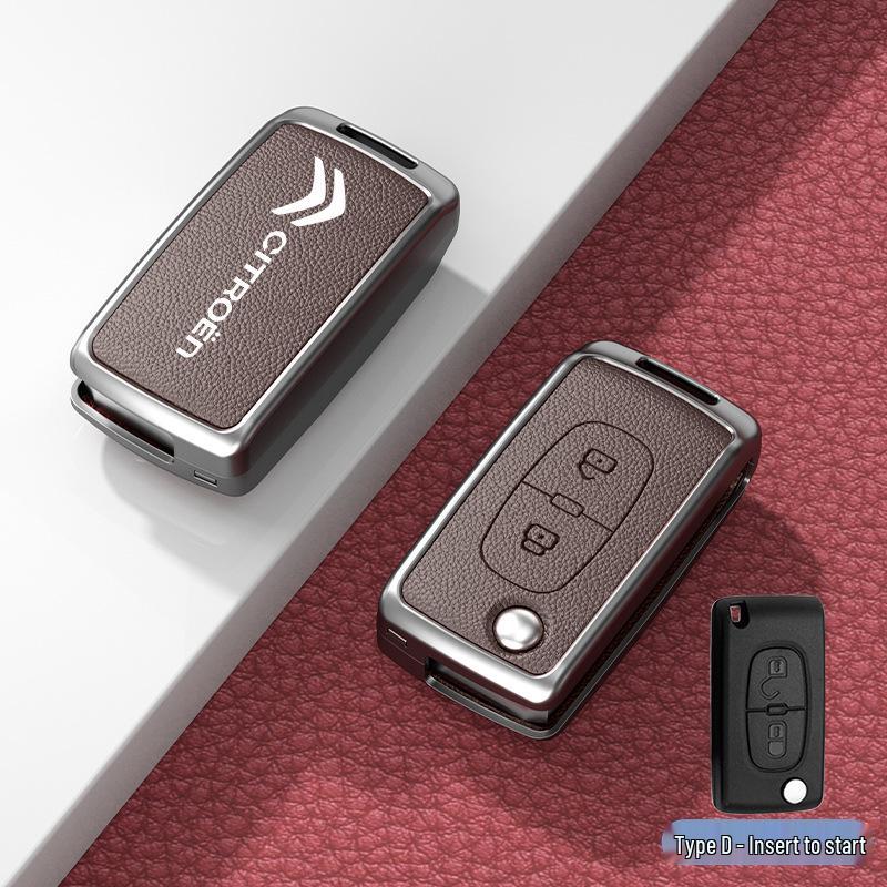 Car Key Cover & Buckle for Citroen C3XR, C4L, Tianyi, C5, C4 Sega, Elysee, C6 Models