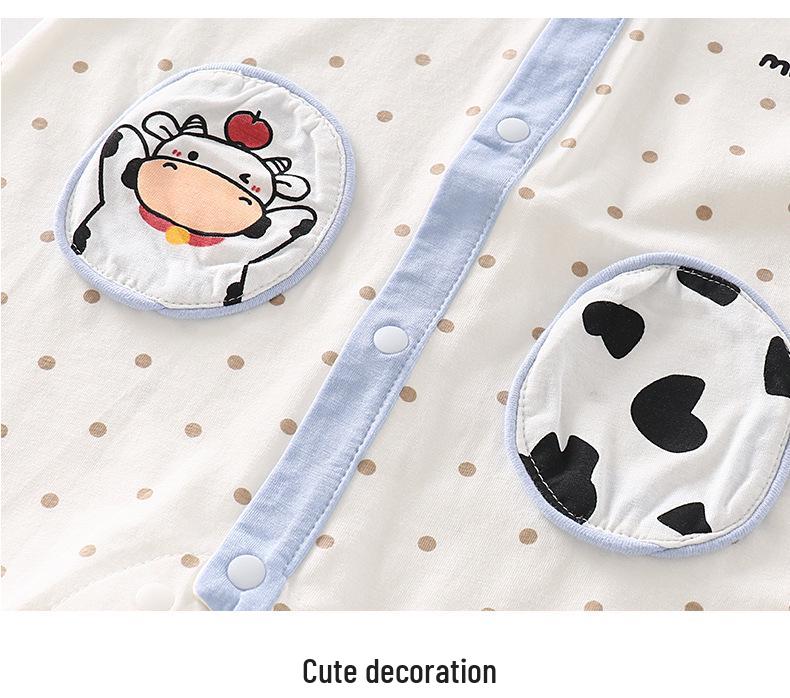 Popular Unisex Baby Summer Cotton Romper - Short Sleeve Bodysuit for Newborns