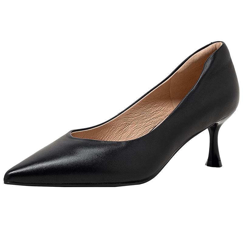 COMELY Women s 6cm Stiletto Pointed Toe Pumps 37