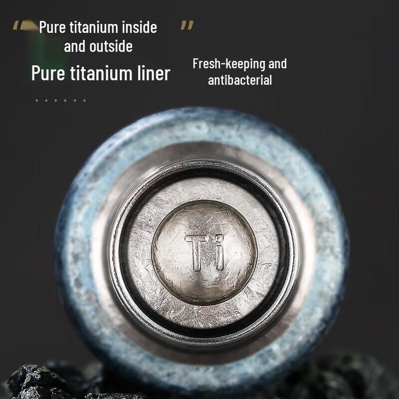 MCCULLEN Pure Titanium Double-Layer Insulated Water Bottle