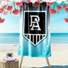Asciugamano da Spiaggia con Stampa Port Adelaide Fc, Asciugamano Grande Morbido Asciugatura Rapida per Spiaggia Campeggio Nuoto