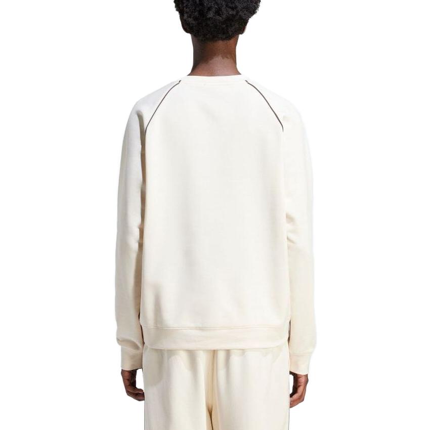 Adidas X Wales Bonner Crew Neck Sweatshirt French Terry Unisex Tops Wonder White/Cream IN3009
