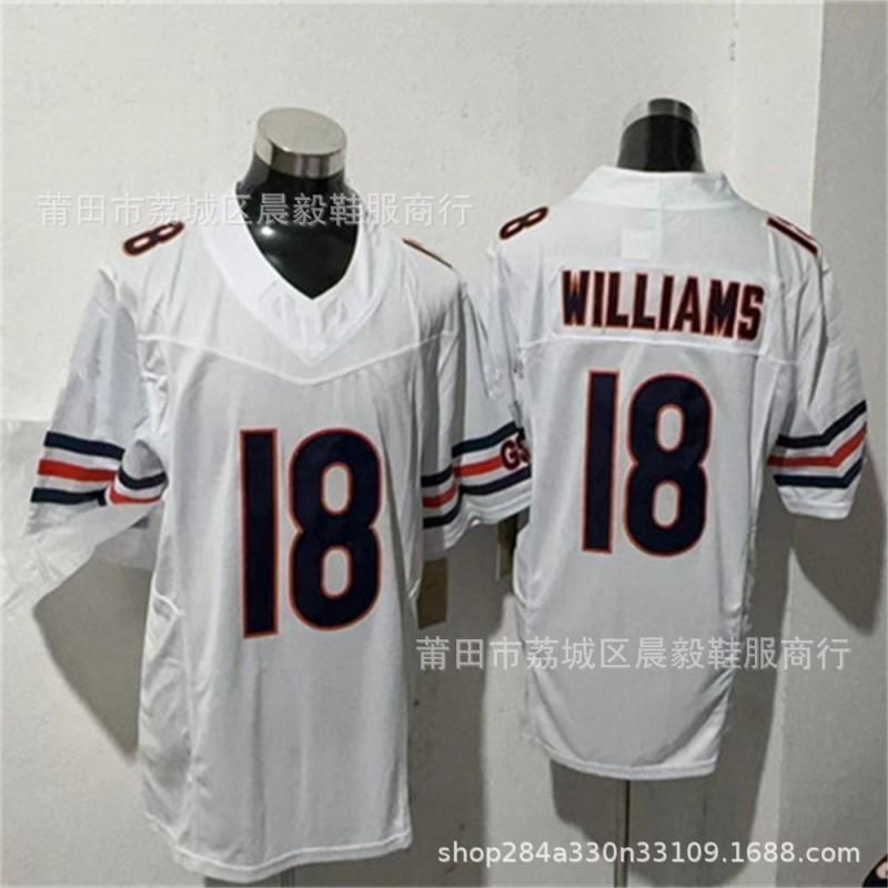 Chicago Bears NFL Style Embroidered Jersey Allen Williams 13 2 34 15 18 Men Women Unisex Cotton Blend Sports Fan Apparel