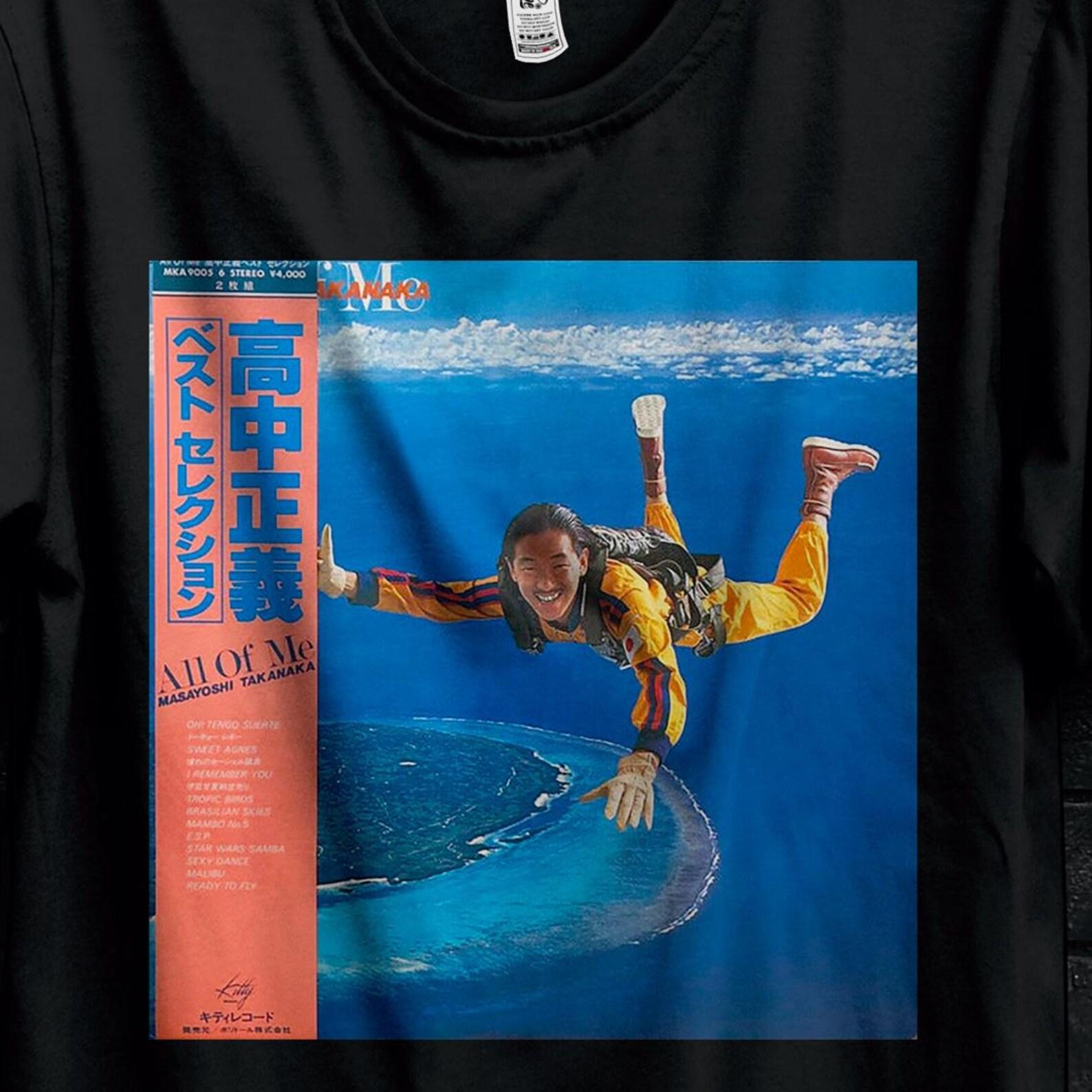 Masayoshi Takanaka Vynil TShirt Gift For Fans,All Of Me Album Tee,Japanese Jazz Fusion Rock Shirt,Takanaka Merch For Man,Takanaka Appareal 2XL