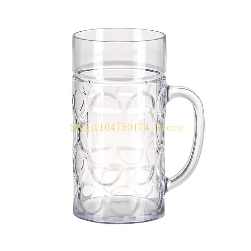 Large Capacity Dimpled Beer Mugs Efficient Dimpled Beer Cups British Styles Beer Mug Dishwasher Safe Beer Drinkwares top sale