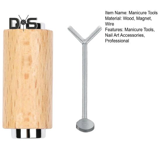 Gelový lak na nehty Cat Eyes Magnetická hůlka Y-tvarovaný železný drát Dvouhlavý válec Magnetická tyč Domácí salon Nehtové umění Manikúrní nástroje Příslušenství