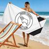 Toalla de Playa Estampada del Derby County F.C., Toalla Grande Suave de Secado Rápido para Playa, Camping, Natación
