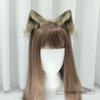 An Olita Cute Edge Clip Plush Animal Ear Headdress Handmade Imitation Animal Ear Hairpin