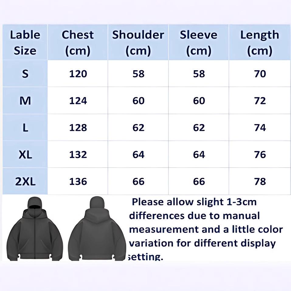 Harajuku High Street Casual Pullover Hoodie Jacket - Classic Streetwear Style