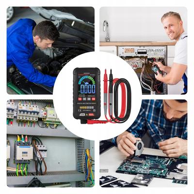 Digital Universal Multimeter Habotest Ht124+ Ncv With Led Flashlight + Batteries