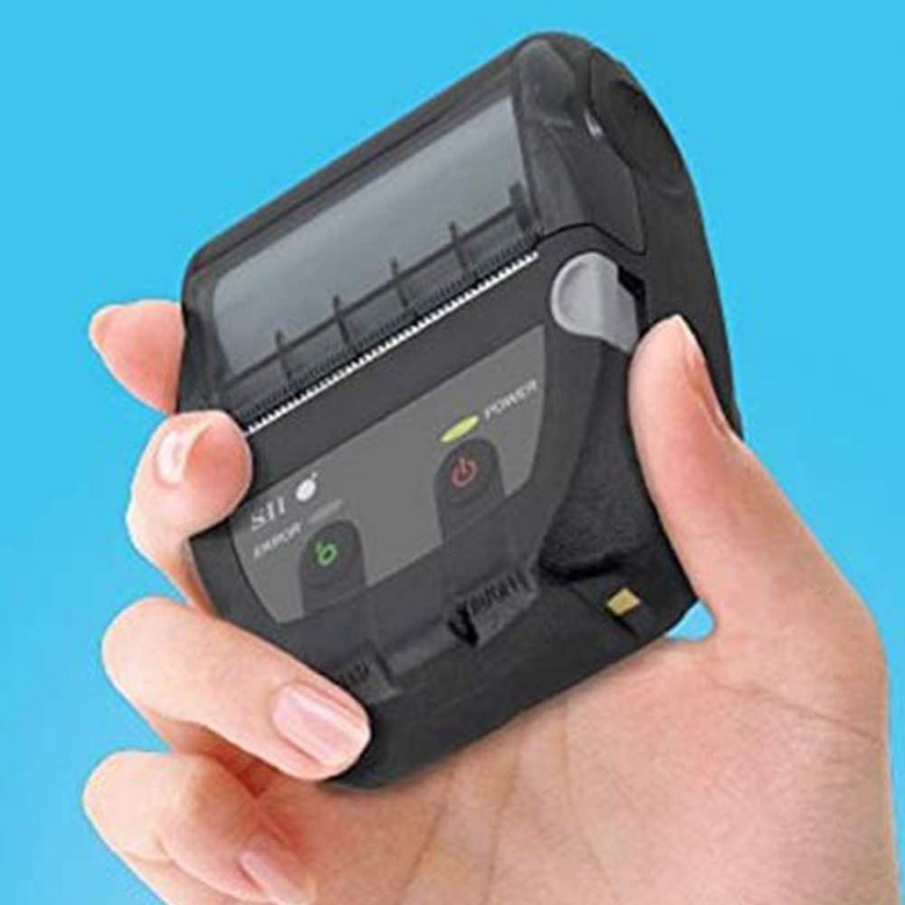 Seiko Instruments Monochromer mobiler Thermodrucker MP-B20, USB-Bluetooth-Verbindung, MFi-zertifiziert, schwarz