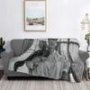 Soft Rudy Pankow JJ Maybank Poster Blankets Soft Warm Flannel Throw Blanket Plush for Bed Living Room Picnic Travel Home Couch