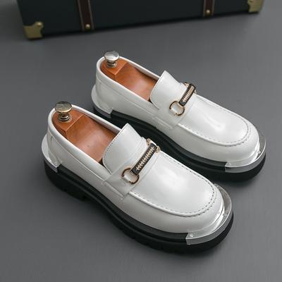 Fashion Classic Fashionable Height-increasing Loafers Casual Comfortable Thick-soled Anti-slip Busines Brand Shoes Gentleman's Shoes Men