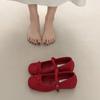 Flat Bottom Shallow Mouth Single Shoes Women's New Spring and Summer Skirt Temperament Gentle Wind Ballet Evening Shoes