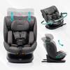 Autositz - BABYAUTO - XPERTA BLACK LINE - Von Geburt bis 12 Jahre - 0-36 kg - I-Size - ISOFIX - 360° drehbar - ECE R129
