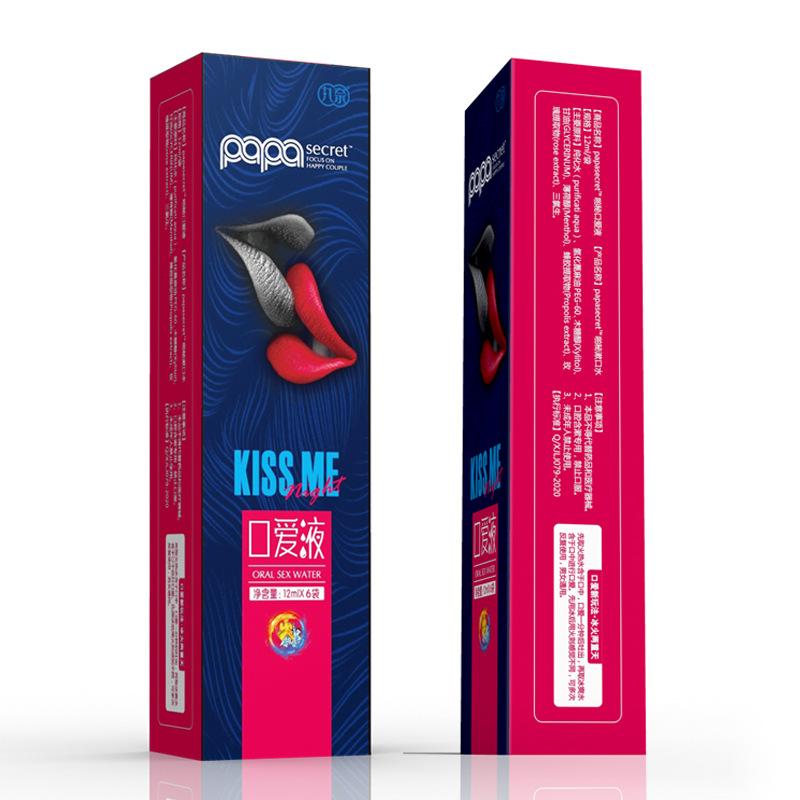 6pcs Oral Sex Water Liquid Edible Lubricant Strawberry Peach Flavor Ice Fire Lubricants Sex Toys for Women Men Couples Sex Shop