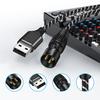 Kabel USB XLR Audio Converter 2M XLR samec na USB Audio USB A na XLR samec výstupní stereo kabel kompatibilní s adaptérem stolního mixéru, Windows, PC,