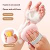 Pva Soap Bag Bath Cleansing Foaming Net Pouch Body Exfoliating Scrubber Nylon Soap Pocket