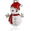 Christmas Happy Hat Snowman Earrings Drop Cartoon Decoration Jewelry for Women Girls Teens Kids Charms Gift