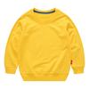 Spring Children's Cotton Sweatshirt Boy and Girl Casual Solid Plain Hoodies Tops 3-10 Years Kids Long Sleeve T-shirt Cltohes